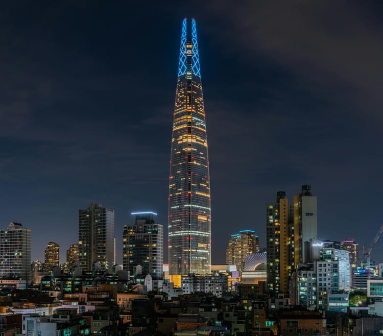Image of Seoul skyline referencing business setup in Korea